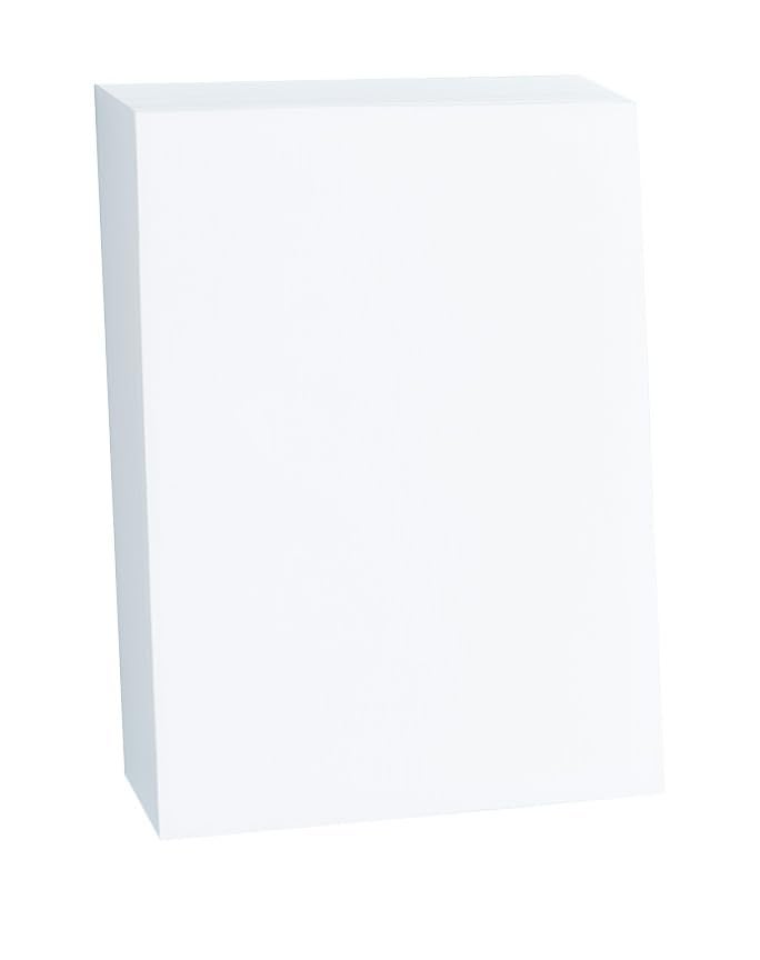 Cranium Press 100 Sheets of Heavyweight White Cardstock - Ideal for Business Cards, Art Projects, Invitations, and Stationery Printing | 80 lb Cover Stock | 8.5 x 11 Inches | Thick and Durable Cardstock (216 gsm) - Image 4